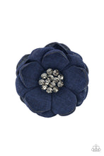 Load image into Gallery viewer, Dewdrop Dazzle Blue Hair Accessory Paparazzi Accessories