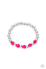Load image into Gallery viewer, Heart Bead Starlet Shimmer Bracelets Paparazzi Accessories