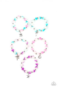 blue,pink,purple,starlet shimmer,stretchy,Ocean Starlet Shimmer Bracelet