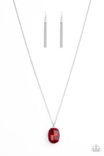 Load image into Gallery viewer, Imperfect Iridescence Red Necklace Paparazzi Accessories