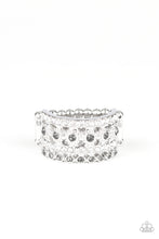 Load image into Gallery viewer, Countess Couture Silver Ring Paparazzi Accessories