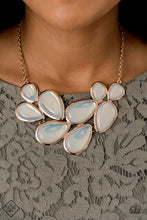 Load image into Gallery viewer, Iridescently Irresistible Rose Gold Necklace Paparazzi Accessories
