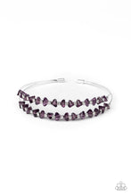 Load image into Gallery viewer, Prismatic Posh Purple Bracelet Paparazzi Accessories