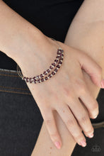 Load image into Gallery viewer, Prismatic Posh Purple Bracelet Paparazzi Accessories