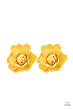 Load image into Gallery viewer, Beautifully Budding Yellow Hair Accessory Paparazzi Accessories