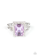 Load image into Gallery viewer, Utmost Prestige Purple Rhinestone Ring Paparazzi Accessories