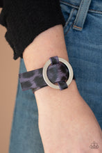 Load image into Gallery viewer, Jungle Cat Couture Purple Bracelet Paparazzi Accessories