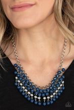 Load image into Gallery viewer, Jubilant Jingle Blue Necklace Paparazzi Accessories
