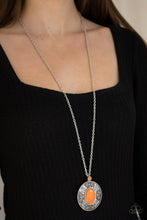 Load image into Gallery viewer, Sunset Sensation Orange Necklace Paparazzi Accessories