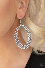 Load image into Gallery viewer, Radical Razzle White Earring Paparazzi Accessories