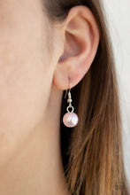 Load image into Gallery viewer, City Celebrity - Pink Pearl Necklace Paparazzi Accessories