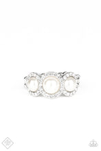 Load image into Gallery viewer, Shut The Front Dior White Ring Paparazzi Accessories