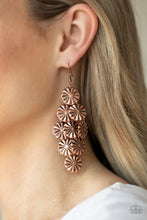 Load image into Gallery viewer, Star Spangled Shine - Copper Earrings Paparazzi Accessories