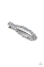 Load image into Gallery viewer, Hair We Go Silver Hair Accessory Paparazzi Accessories