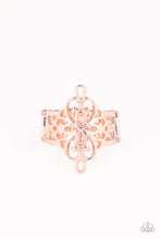 Load image into Gallery viewer, Walk The VINE - Rose Gold Ring Paparazzi Accessories
