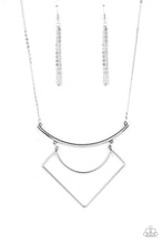 Load image into Gallery viewer, Egyptian Edge - Silver Necklace Paparazzi Accessories