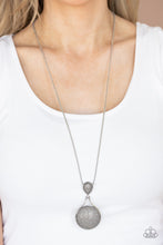 Load image into Gallery viewer, Desert Pools - Silver Stone Necklace Paparazzi Accessories