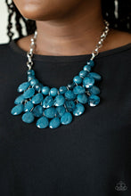 Load image into Gallery viewer, Sorry To Burst Your Bubble - Blue Necklace Paparazzi Accessories