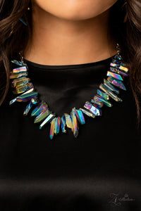 2020 Zi,oil spill,short necklace,Charismatic Zi Collection Necklace