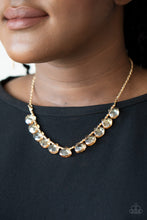 Load image into Gallery viewer, Catch a Fallen Star - Gold Necklace Paparazzi Accessories
