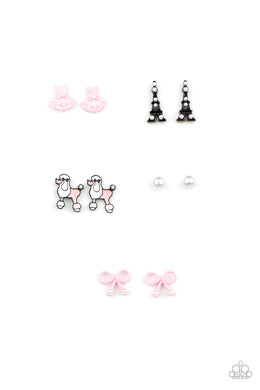 Paris Starlet Shimmer Earrings Paparazzi Accessories