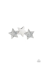 Load image into Gallery viewer, Dont Get Me STAR-ted!- Silver Hair Accessory Paparazzi Accessories