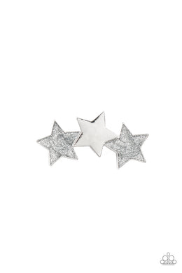 Dont Get Me STAR-ted!- Silver Hair Accessory Paparazzi Accessories
