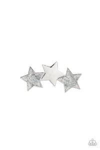 Alligator Clip,Dont Get Me STAR-ted!- Silver Hair Accessory