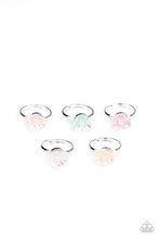 Load image into Gallery viewer, Flower Starlet Shimmer Rings Paparazzi Accessories