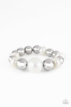 Load image into Gallery viewer, Starstruck Shimmer - White Iridescent Pearl Bracelet Paparazzi Accessories