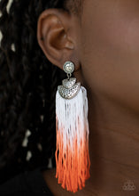 Load image into Gallery viewer, DIP It Up - Orange Earrings Paparazzi Accessories