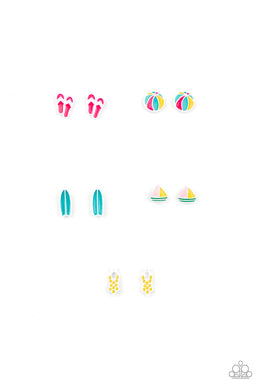 Beach Starlet Shimmer Earrings Paparazzi Accessories