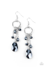 Load image into Gallery viewer, Glammed Up Goddess - Blue Earrings Paparazzi Accessories