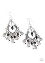 Load image into Gallery viewer, Musical Gardens - Black Earrings Paparazzi Accessories