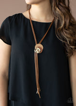 Load image into Gallery viewer, Im FELINE Good - Brown Necklace Paparazzi Accessories