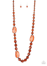 Load image into Gallery viewer, Malibu Masterpiece Brown Necklace Paparazzi Accessories