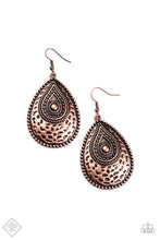 Load image into Gallery viewer, Rural Muse Copper Earring Paparazzi Accessories