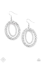 Load image into Gallery viewer, Deluxe Luxury White Earring Paparazzi Accessories