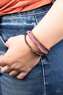 Totally Tiki - Purple Bracelet Paparazzi Accessories