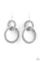 Load image into Gallery viewer, Luck BEAD a Lady - Silver Seed Bead Earrings Paparazzi Accessories