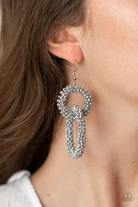 fishhook,seed bead,silver,Luck BEAD a Lady - Silver Seed Bead Earrings
