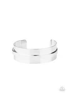 cuff,silver,A HAUTE Number - Silver Bracelet