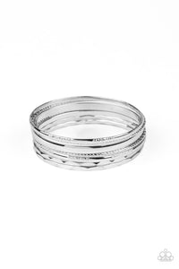 Bangles,silver,Top Of The Heap - Silver Bangle Bracelets