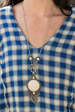 Load image into Gallery viewer, Majestic Mountaineer - White Necklace Paparazzi Accessories