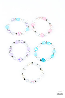 Rhinestone Bead Starlet Shimmer Bracelet Paparazzi Accessories