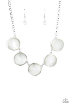 Load image into Gallery viewer, Ethereal Escape - White Necklace Paparazzi Accessories