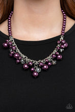 Load image into Gallery viewer, Prim and POLISHED - Purple Pearl Necklace Paparazzi Accessories