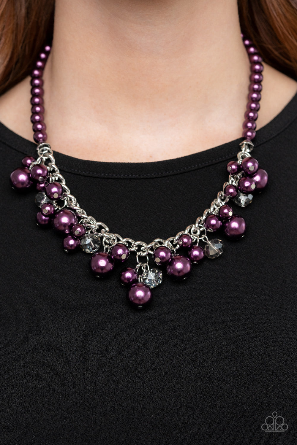 Prim and POLISHED - Purple Pearl Necklace Paparazzi Accessories