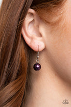 Load image into Gallery viewer, Prim and POLISHED - Purple Pearl Necklace Paparazzi Accessories