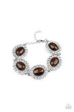 Load image into Gallery viewer, Demurely Diva - Brown Bracelet Paparazzi Accessories
